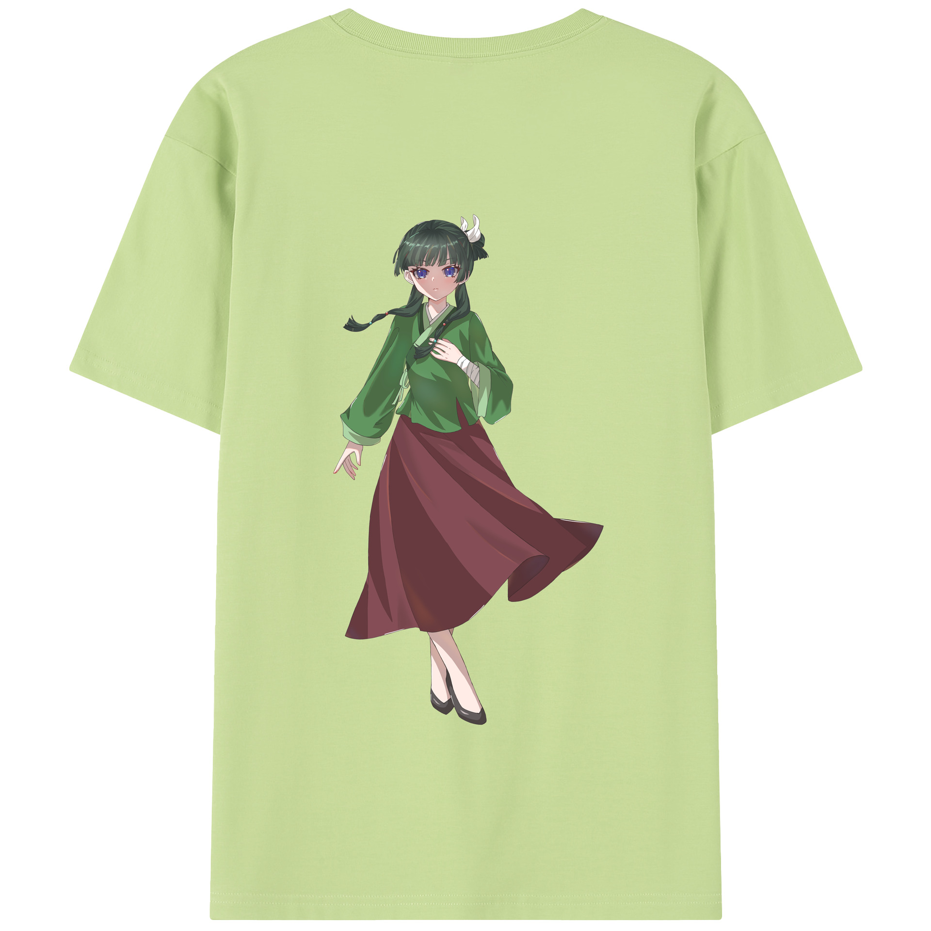 （画像用） 薬屋のひとりごと The Apothecary Diaries 綿100％半袖Tシャツ（背面プリント）
